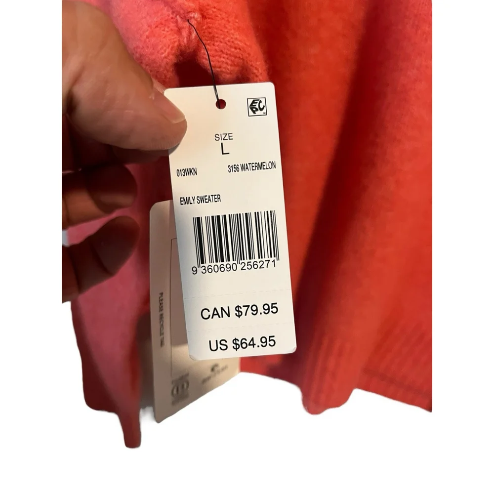 Rip Curl Women's Watermelon Wool Blend Sweater Large - Picture 10 of 11